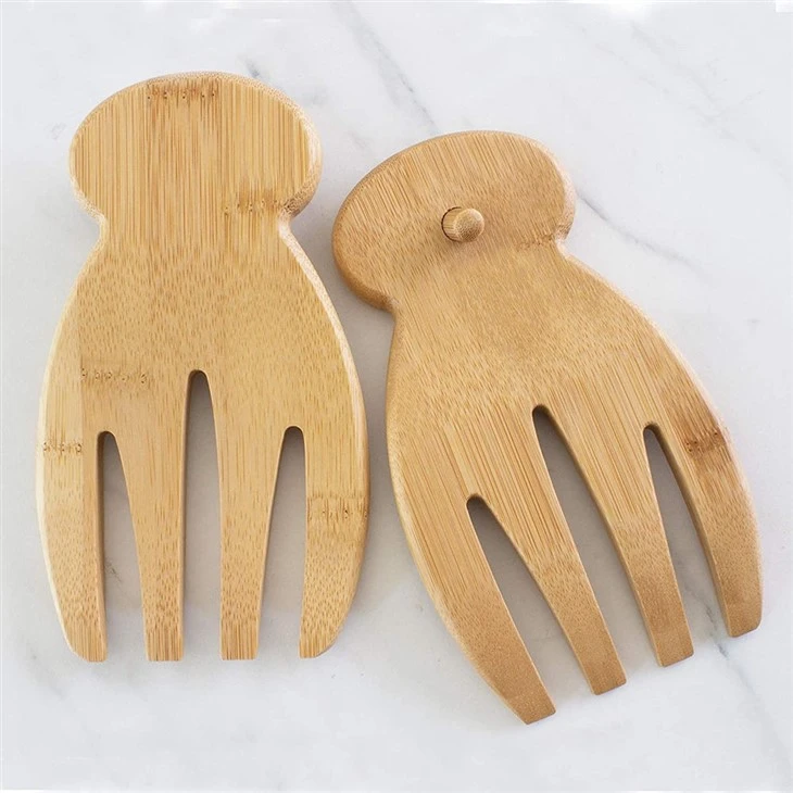 bamboo salad servers